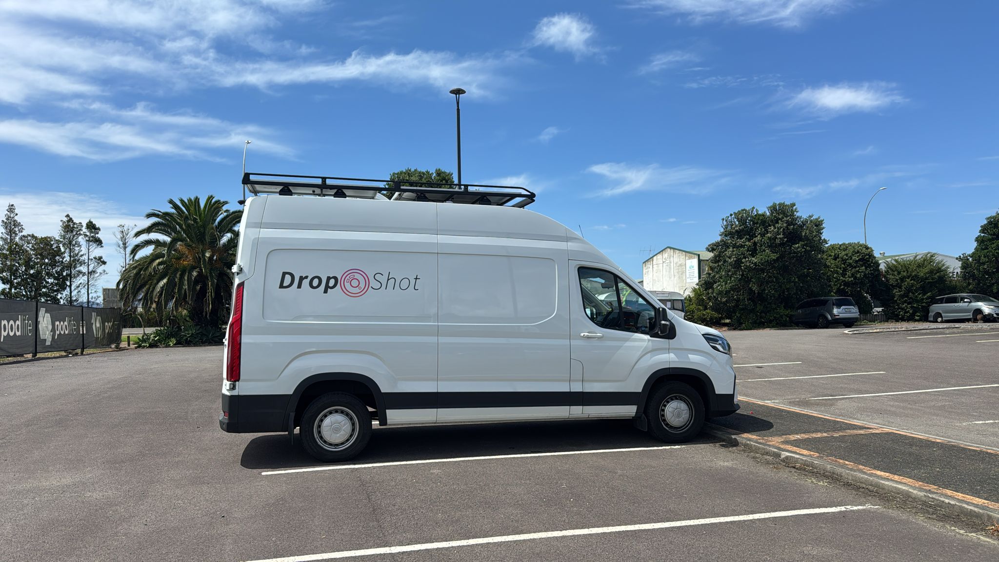 The Drop Shot van